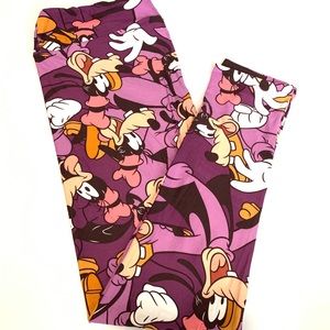 TC Disney Mickey goofy LuLaRoe leggings NWT